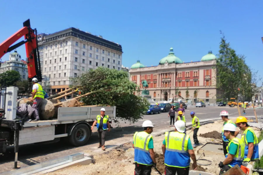 Trg Republike, Beograd — fotografija 8